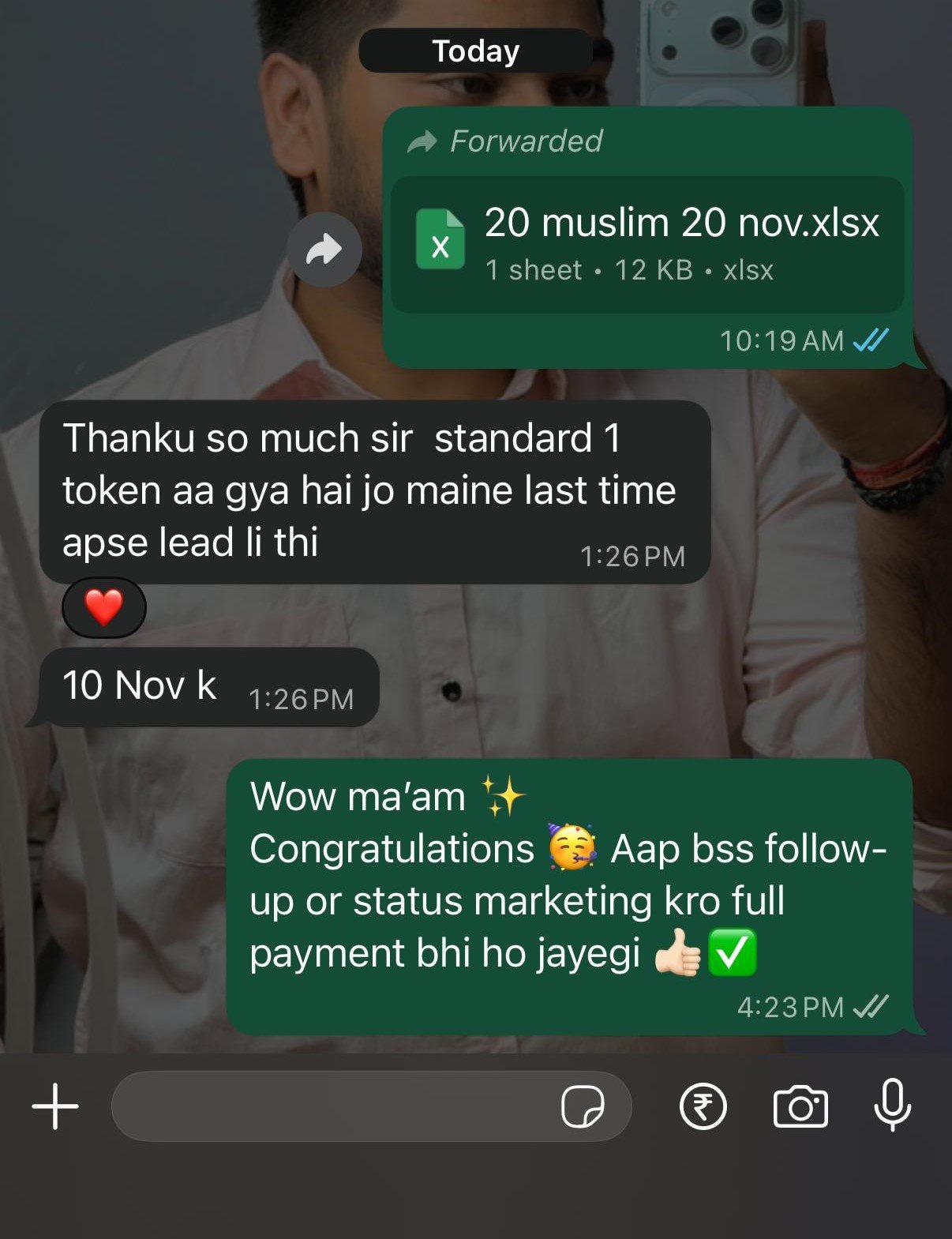 Ritika Verma WhatsApp review